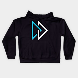 Two Interlocked Triangles Kids Hoodie